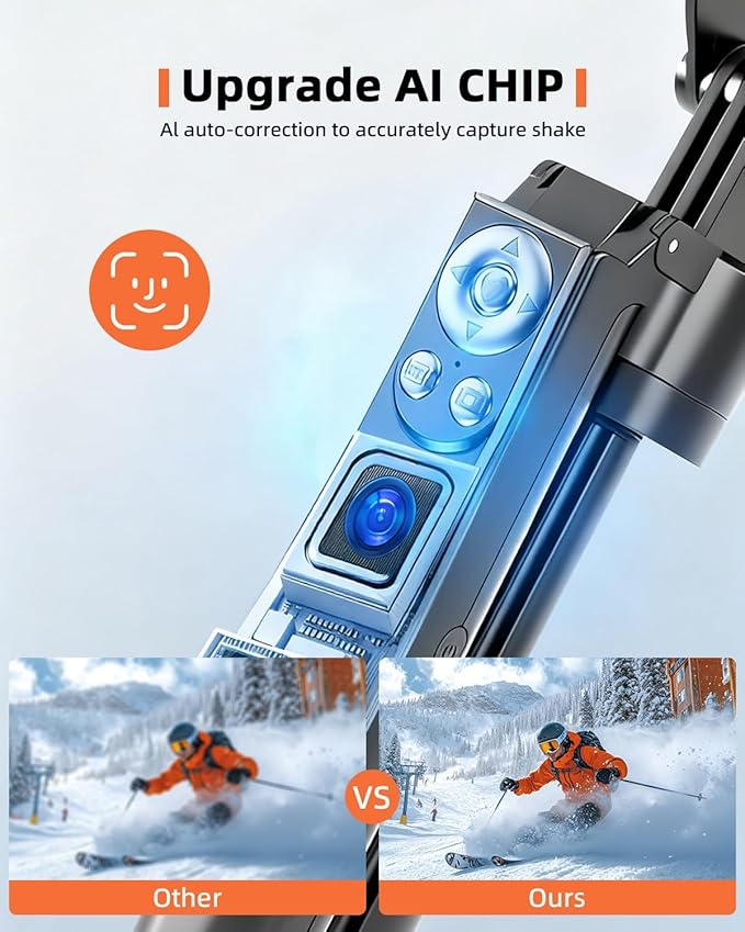 Auto Face Tracking Selfie Stick Tripod - Image 2