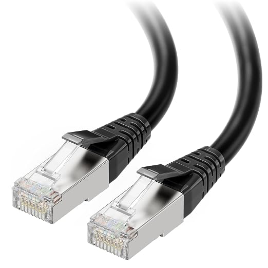 Cable Matters 40Gbps Shielded Cat 8 Ethernet Cable - 10ft by CableMatters
