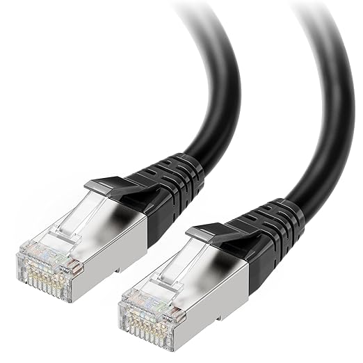 Cable Matters 40Gbps Shielded Cat 8 Ethernet Cable - 25ft by CableMatters