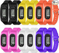 Geyoga Pedometer for Walking Steps and Miles Pedometer Watch Silicone Steps by Geyoga