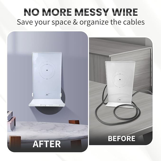 Sootozy Wall Mount for Starlink, Router Wall Mount for Starlink Internet Kit - Image 3