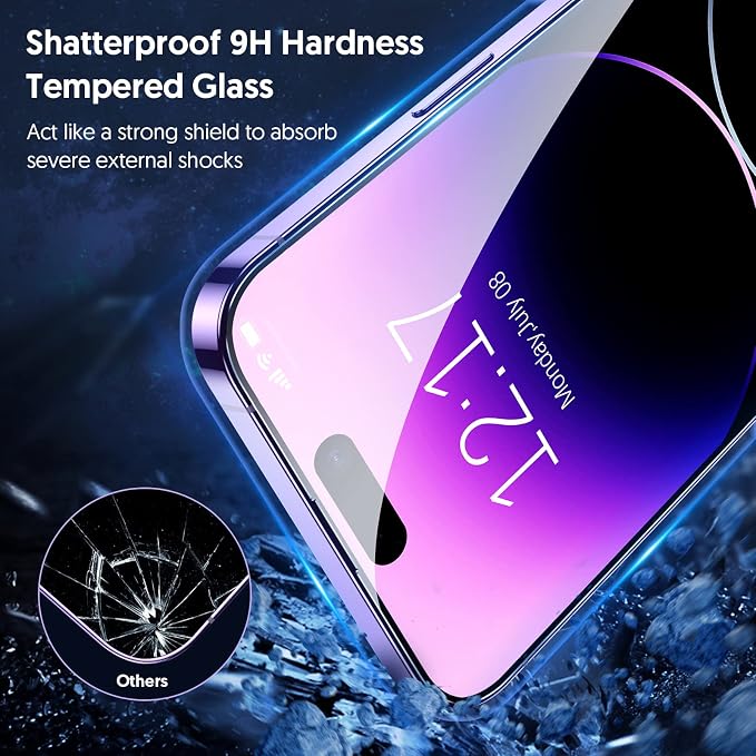 Fotbor for iPhone 14 Pro Max Screen Protector - Image 3