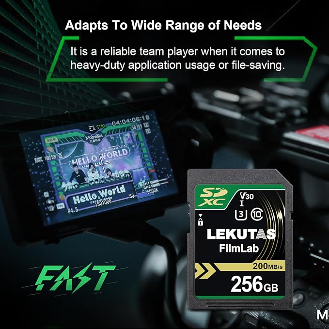256GB SDXC UHS-I Memory Card - Image 5