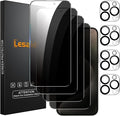 Lesakit 4+4 Pack Privacy Screen Protector by Lesakit
