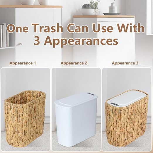 Trongee Boho Kitchen Trash Can - Image 4