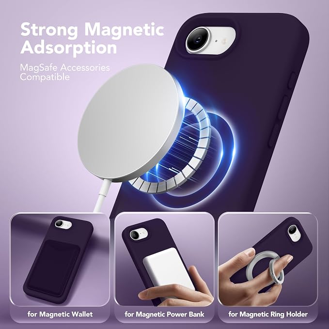 Magnetic for iPhone 17e/iPhone 16e Case, Compatible - Image 2