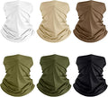 Geyoga 6 Pieces Summer UV Protection Cooling Neck Gaiter Face Clothing Neck by Geyoga