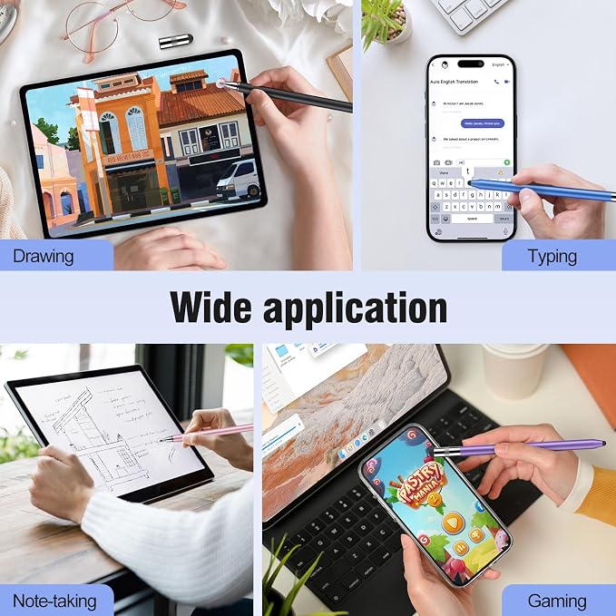 MEKO 3 in 1 Stylus Pens for Touch Screens, High Sensitivity & Precision - Image 7