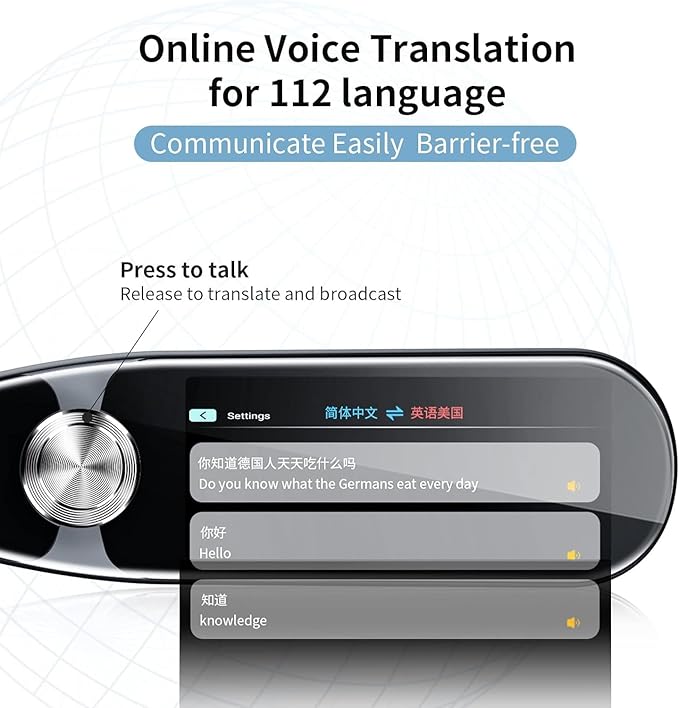 Translator Pen, Scanner Reader Pen 112 Languages OCR Digital Scanning - Image 2