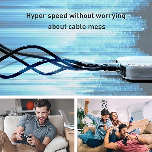 Smolink Network Cable, Shielded Ethernet Cable, Cat8 75ft, Weatherproof 40Gbps - Image 2