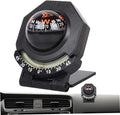 180-Degree Adjustable Car Dashboard Compass by Unknown