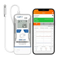 Elitech Bluetooth Data Logger FDA Standards, Temperature Humidity External Probe by Elitech