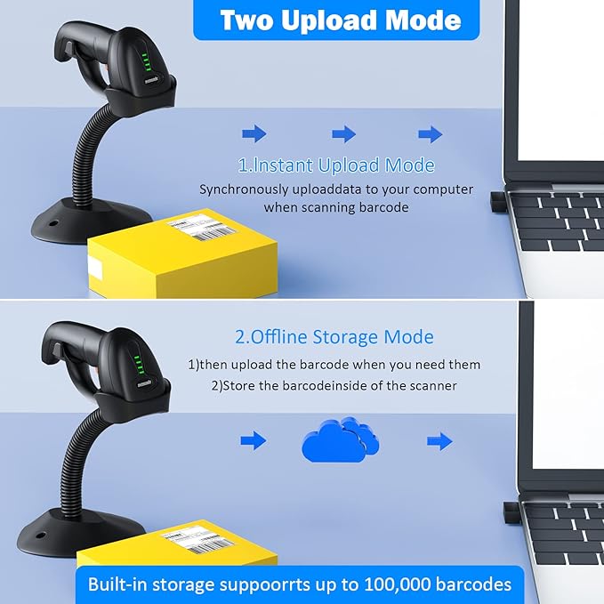 Symcode 2D Wireless Barcode Scanner - Image 7