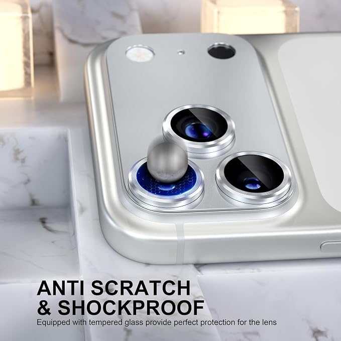Choiche Compatible for iPhone 17 Pro Camera Lens Protector, Strong Adsorption - Image 3