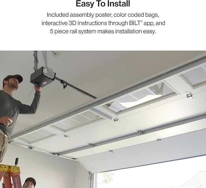 Genie 7155-TKV StealthDrive Connect Smart Garage Door Opener works - Image 9