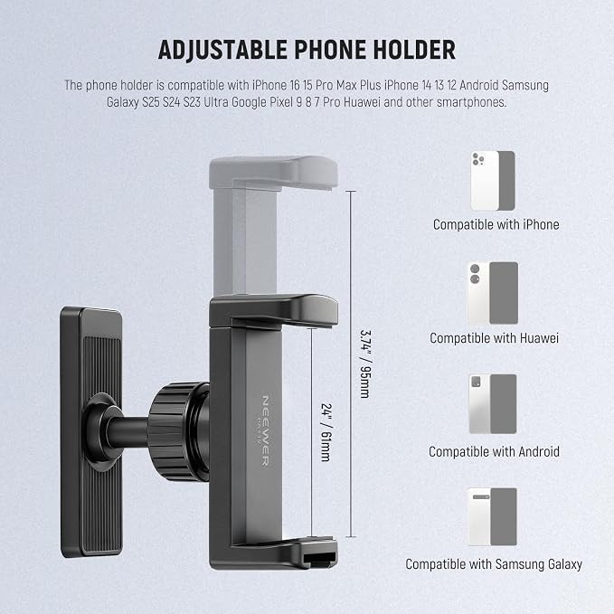 NEEWER Magnetic Phone Holder Mount Stand, Home Gym Workout Forklift Decor Stuff - Image 5