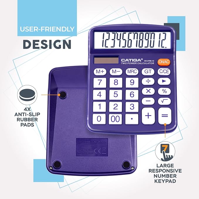 Desktop Calculator 12 Digit - Image 5