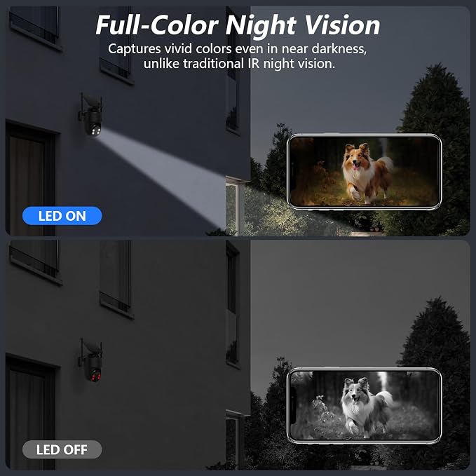 GALAYOU 2K Cameras for Home Security-2.4G WiFi Outdoor Camera Wireless - Image 6