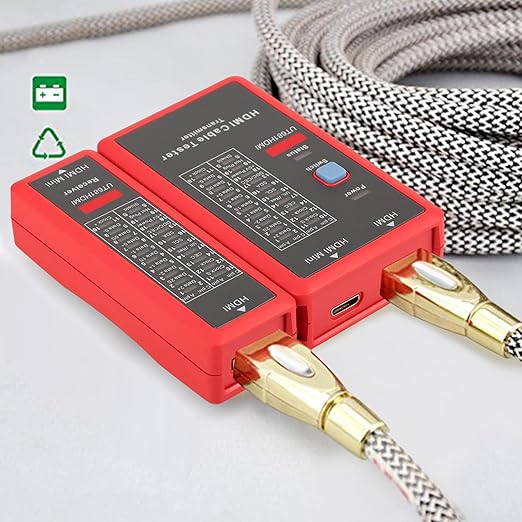 UT681 HDMI Cable Tester, Portable Mini HDMI to HDMI, High Definition USB Cable - Image 2