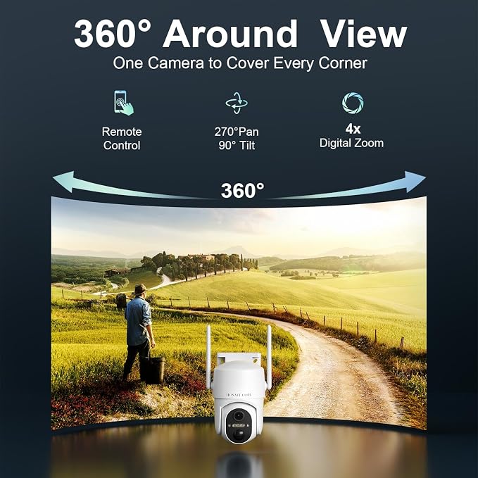4G LTE Cellular Solar Security Camera Wireless Outdoor, Free Cloud Storage - Image 6