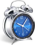 Peakeep Loud Alarm Clock for Heavy Sleepers Adults, Metal 4.5 Inches Twin Bell by PEAKEEP