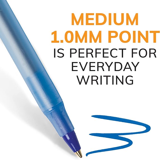 BIC Round Stic Xtra Life Ballpoint Pen - Image 4