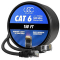 Cat 6 Ethernet Cable 150 ft, 10Gbps High Speed Ethernet Cable, Outdoor&Indoor by UltraClarityCables