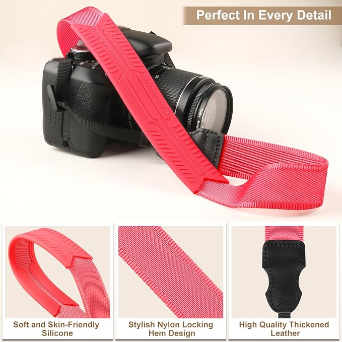 FIEIL Neck Strap Silicone Camera Straps - Image 3