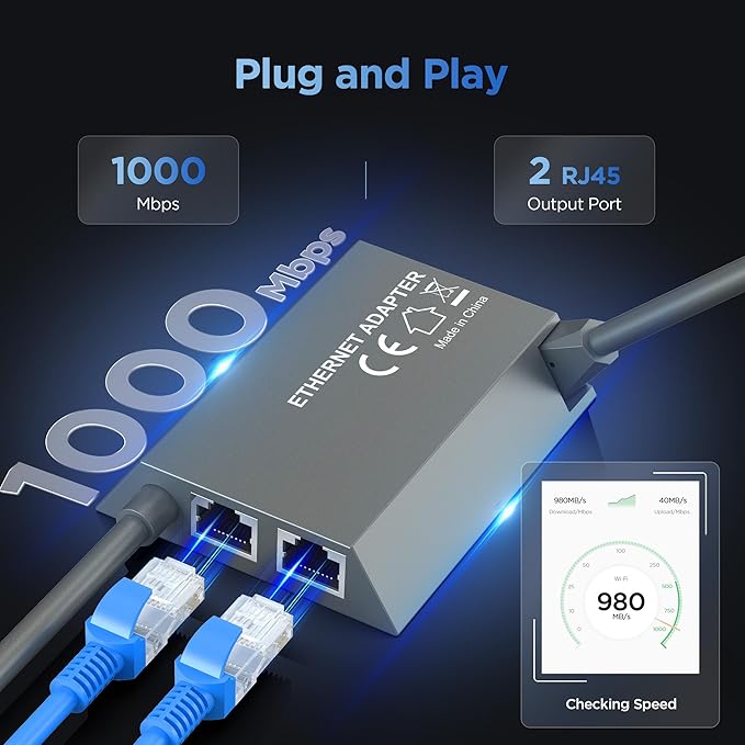 LUCMO Multi Ports Starlink Ethernet Adapter - Image 2