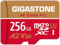 GIGASTONE 256GB Micro SD Card, 4K Game Pro, MicroSDXC Memory Card by Gigastone