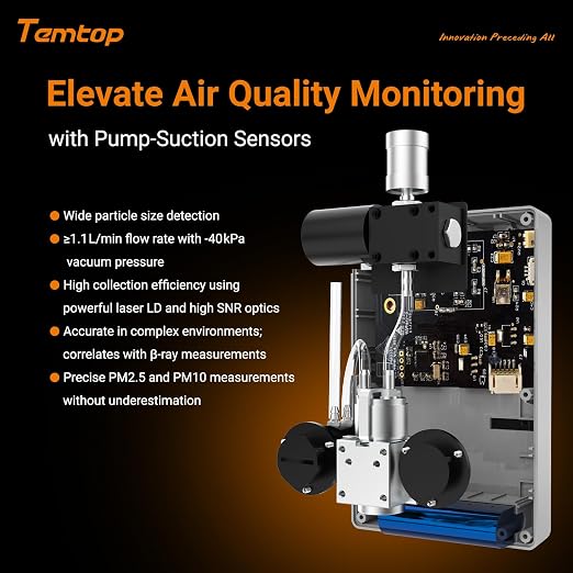 Temtop PMD351 Professional Aerosol Mass Monitor - Image 4