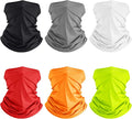 Geyoga 6 Pieces Summer UV Protection Cooling Neck Gaiter Face Clothing Neck by Geyoga
