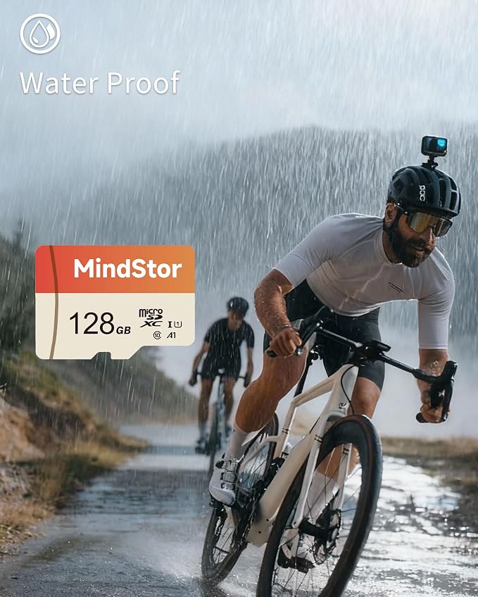 Micro SDXC 128GB Memory Card, MindStor 90MB/s Read Speed TF Card - Image 3