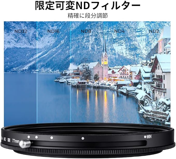 K&F CONCEPT 46mm Variable Fader ND2-ND32 ND Filter and CPL Circular Polarizing - Image 4