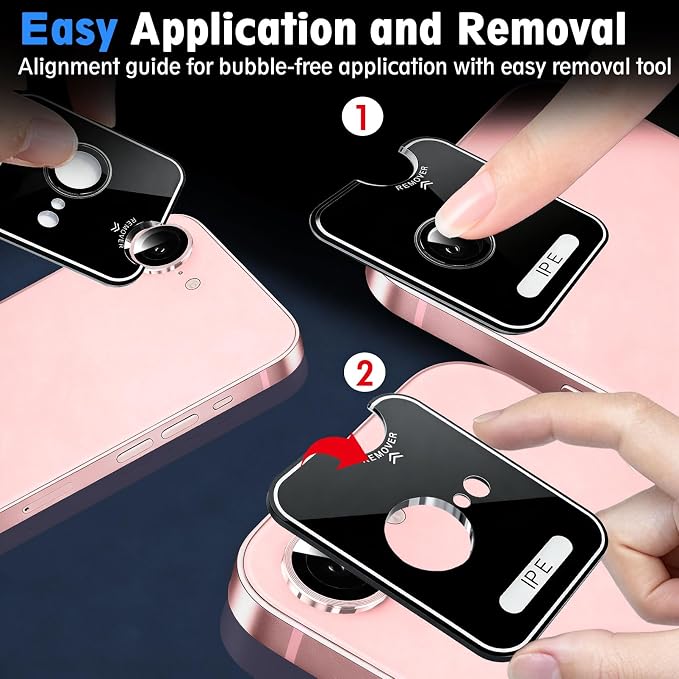 SiHPuoy 3 Pack Camera Lens Protector - Image 3