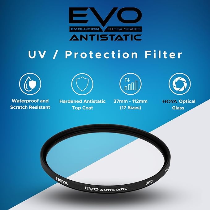 Hoya EVO Antistatic 58mm UV Filter — Camera Filters - Image 2