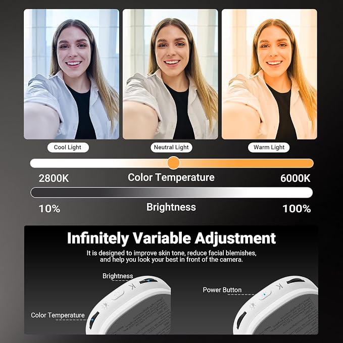 NEEWER Basics Magnetic Selfie Light Compatible - Image 6