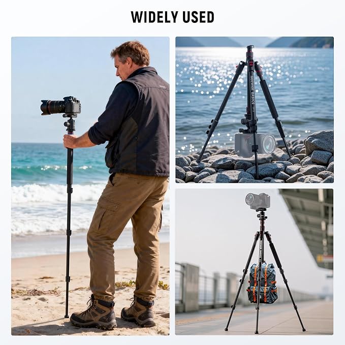 NEEWER Basics Camera Tripod Monopod - Image 7