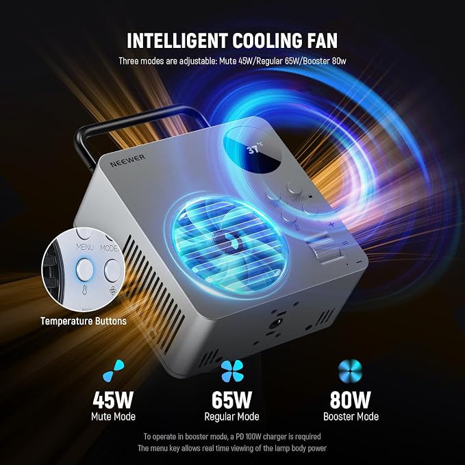 NEEWER 80W RGBWW LED Video Light - Image 7