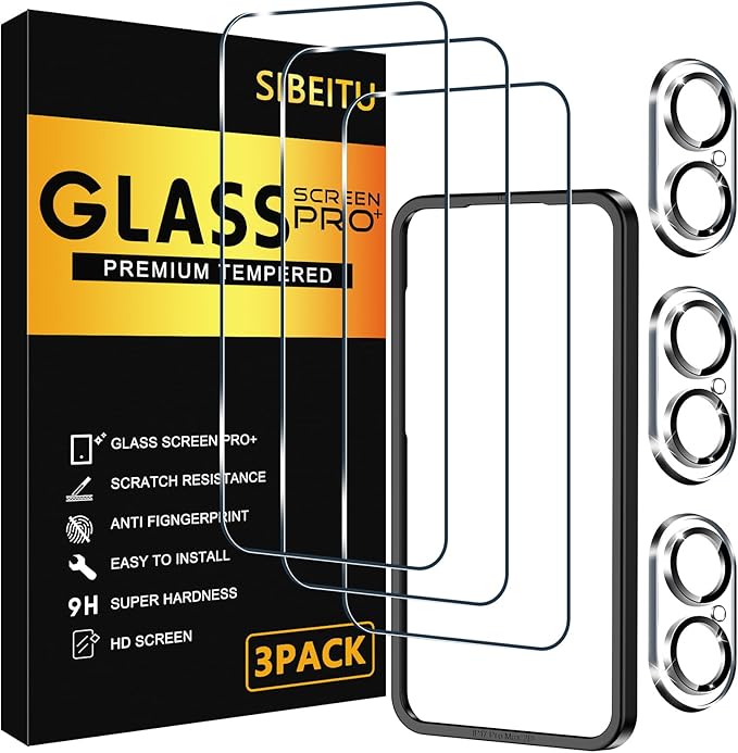 SIBEITU 3 Pack Screen Protector by SIBEITU