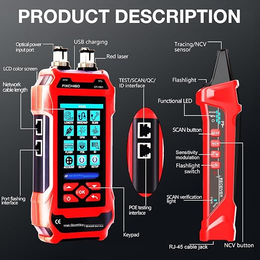 10 in 1 Network Cable Tester - Image 7