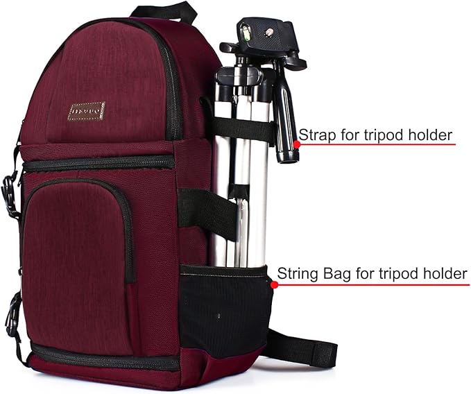 MOSISO Camera Sling Bag, DSLR/SLR/Mirrorless Camera Backpack Case Shockproof - Image 3