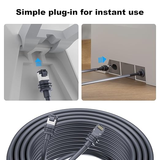 Starlink Standard 4 Cable, Replacement Cat6 Waterproof Internet Cable - Image 5