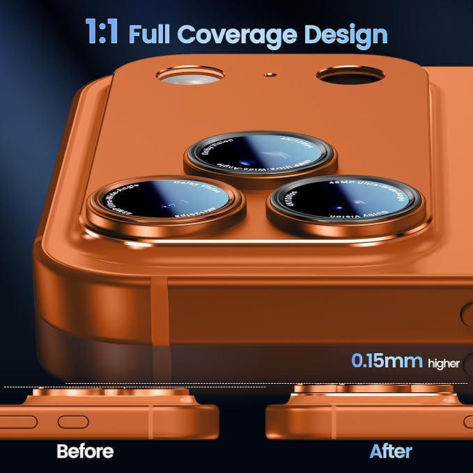CACOE Camera Lens Protector for iPhone 17 Pro Max - Image 3