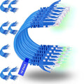 Rapink Patch Cables Cat6 0.5ft, Ethernet Patch Cable 10G, Cat 6 Patch Cable by Rapink