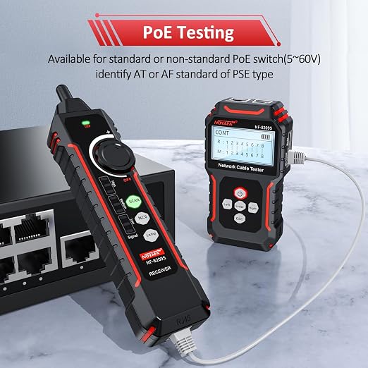 Network Cable Tester NF-8209S, Wire Tracer - Image 5