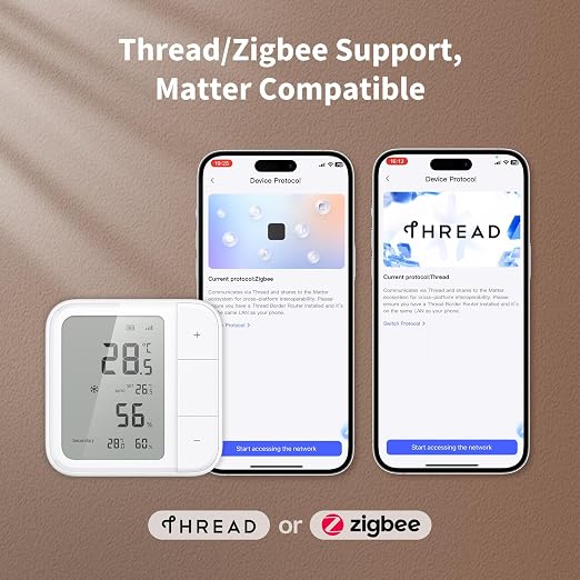 Aqara Thread/Zigbee Smart Climate Sensor W100 - Image 3