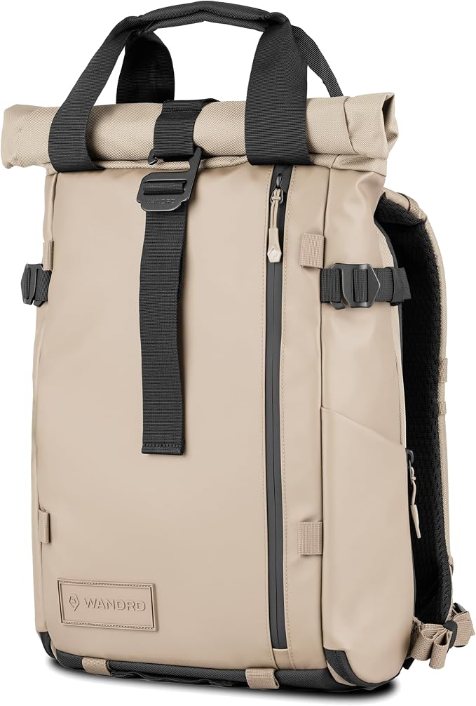 WANDRD PRVKE Rolltop 15L V4 Photography Bundle – Compact Travel Camera Backpack by WANDRD