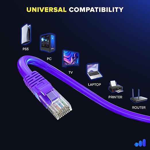Maximm Cat 6 Ethernet Cable - 2 ft - Image 6