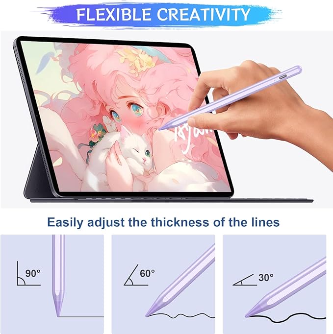 Stylus Pen for iPad A16/10th/9th Generation, 10Mins Fast Charge for Apple - Image 4